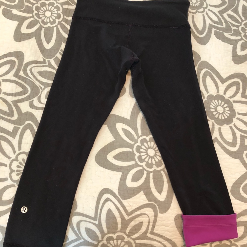 Lululemon Reversible Yoga Pants